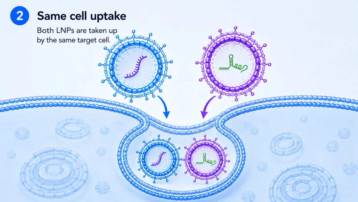 Step 02: Same-cell uptake